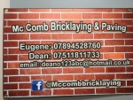 McComb Bricklaying & Paving