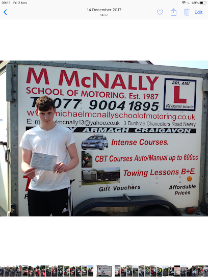 A1- Michael Mc Nally Car motorcycle and Towing training school